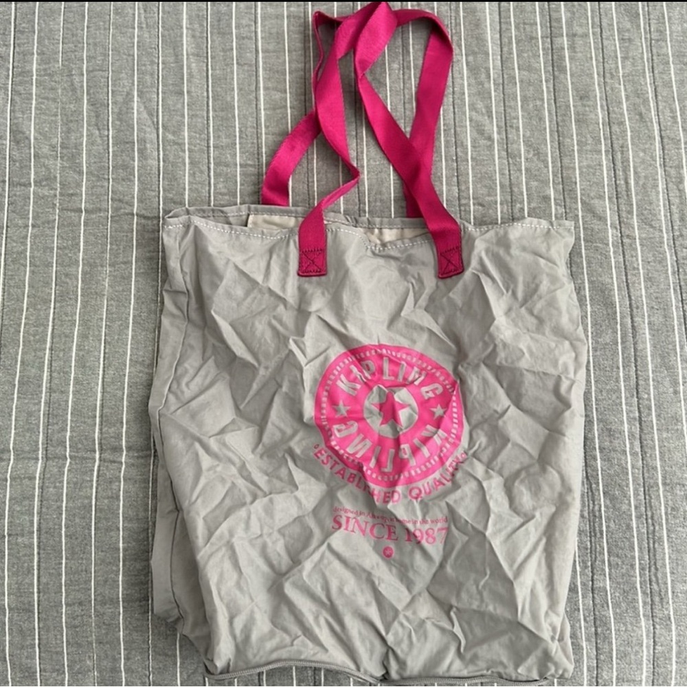 Kipling foldable tote bag